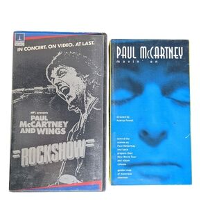 Paul McCartney VHS Set